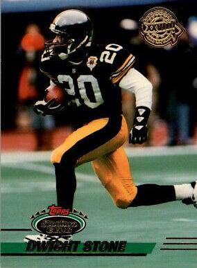 Dwight Stone #32 Football Cards 1993 Stadium Club Teams Super Bowl