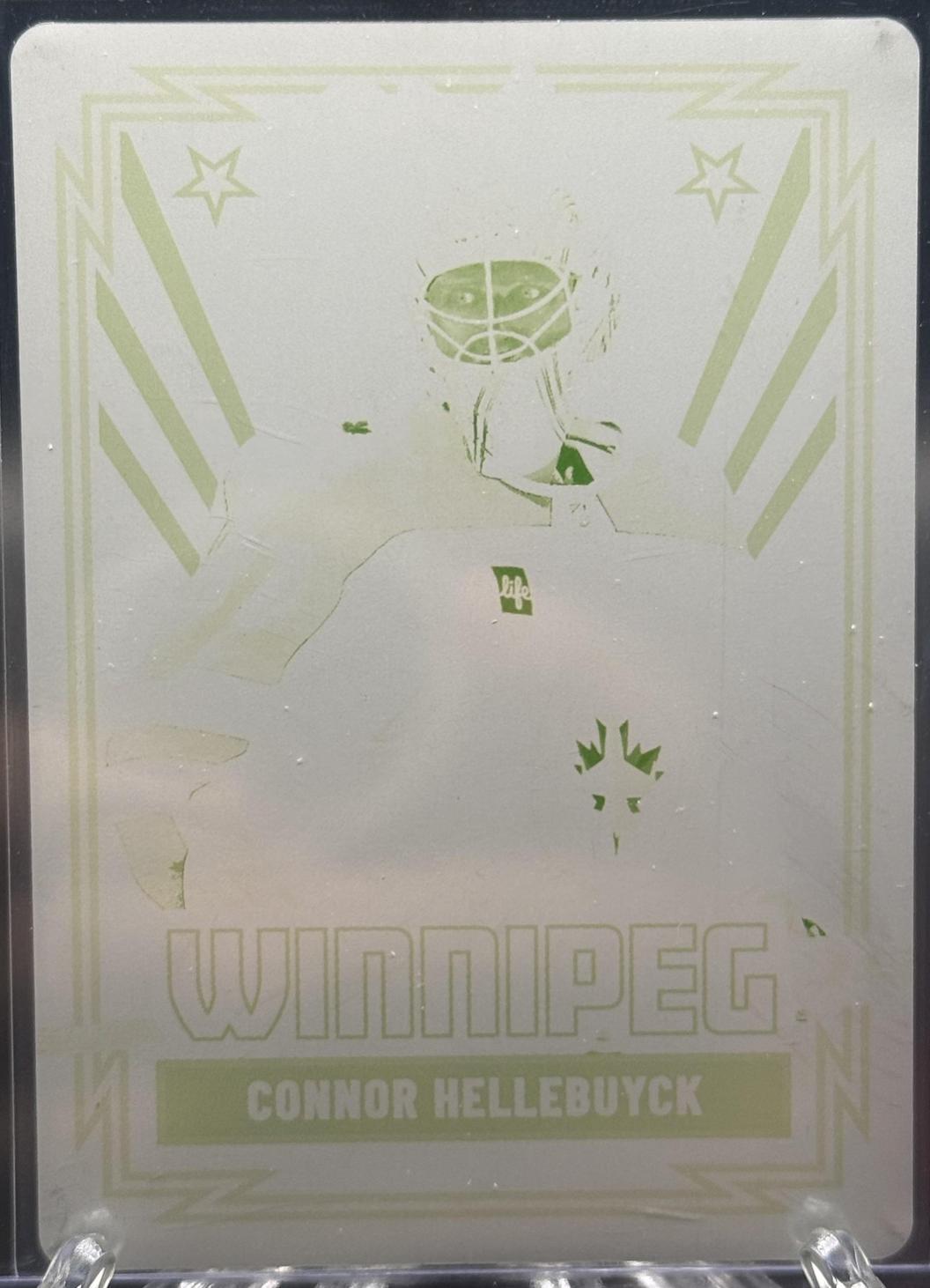 Connor Hellebuyck [Printing Plate] #20