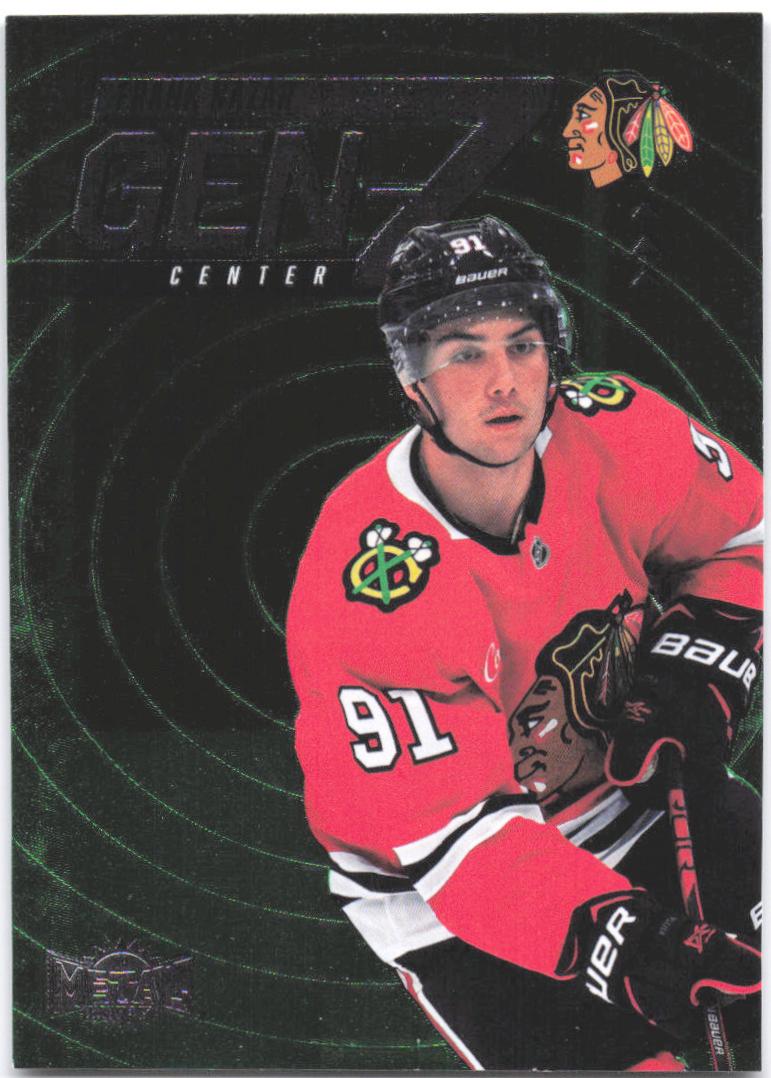 Frank Nazar #GZ-11 Hockey Cards 2024 SkyBox Metal Universe Gen Z