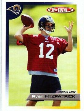Ryan Fitzpatrick #458 Football Cards 2005 Topps Total