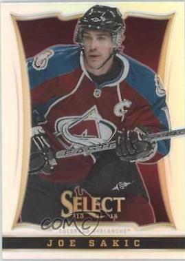Joe Sakic #155 Hockey Cards 2013 Panini Select