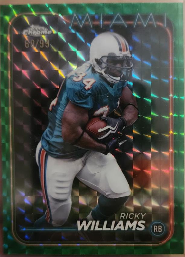 Ricky Williams [Green Refractor] #110