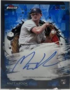 Matt Krook [Blue Refractor] #FA-MK