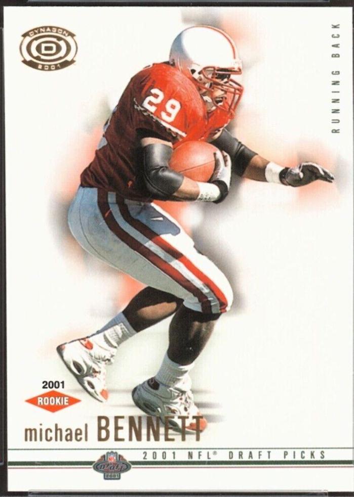 Michael Bennett #101 2001 Pacific Dynagon Football