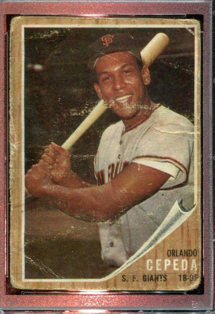 Orlando Cepeda #40 Baseball Cards 1962 Venezuela Topps