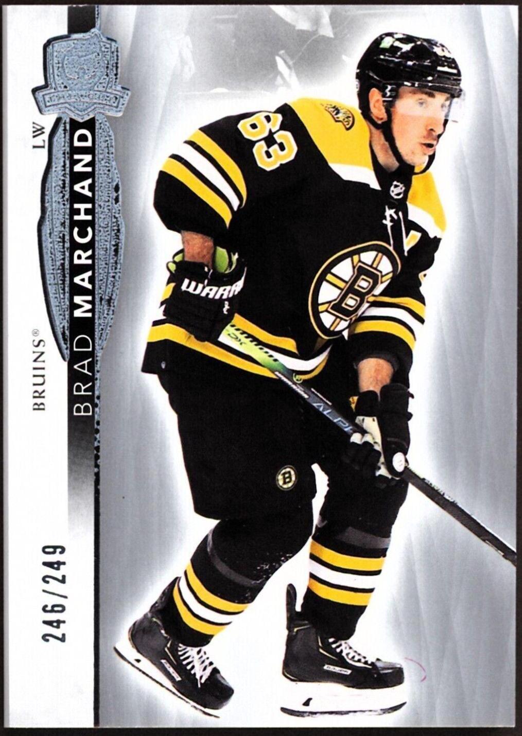 Brad Marchand #3 Hockey Cards 2021 Upper Deck The Cup