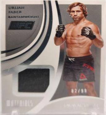 Urijah Faber #M-UFB Ufc Cards 2021 Panini Immaculate UFC Materials