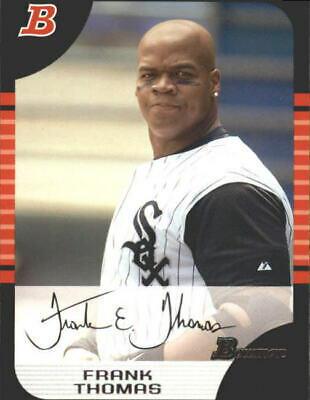 Frank Thomas #10 Baseball Cards 2005 Bowman