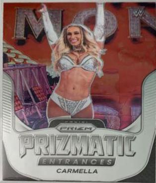 Carmella #1 Wrestling Cards 2022 Panini Prizm WWE Prizmatic Entrances