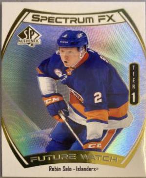 Robin Salo #S-54 2021-22 SP Authentic Hockey Spectrum FX