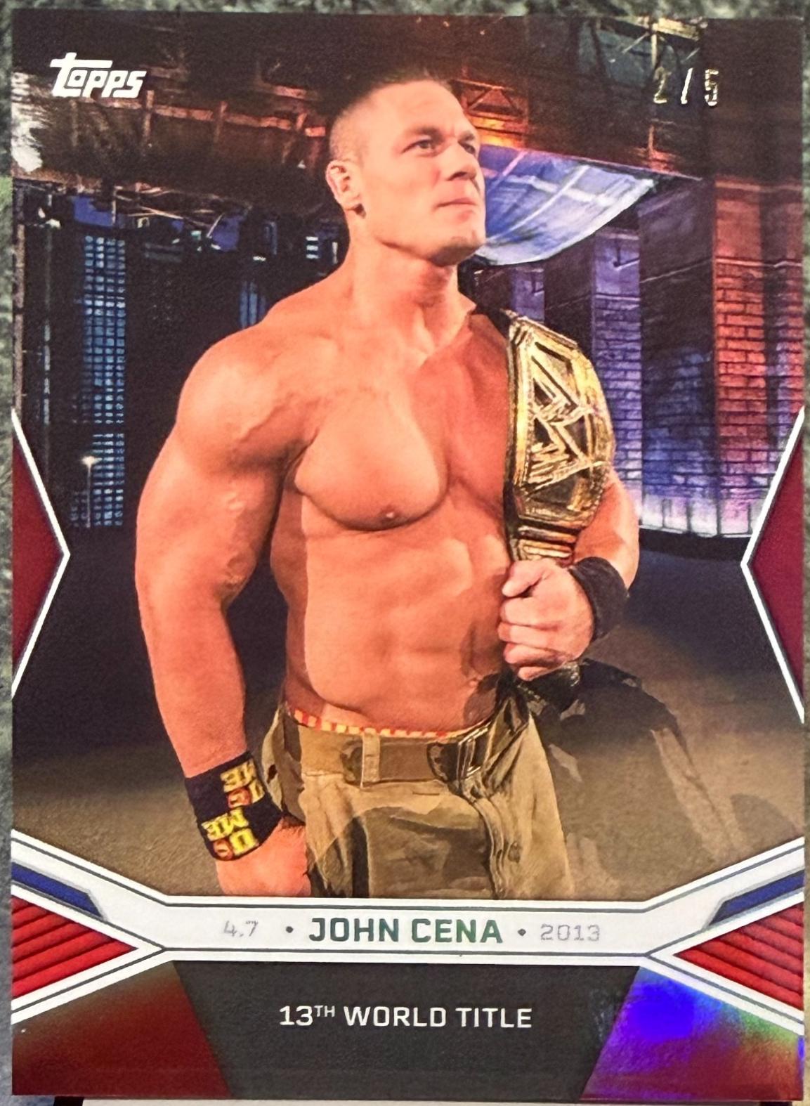 John Cena [Red Foil] #15