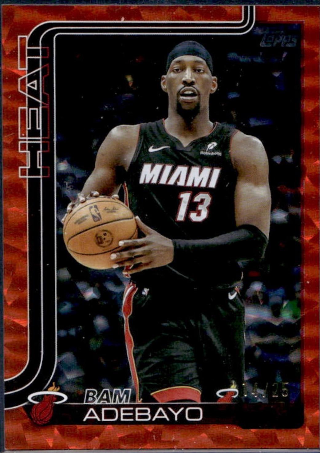 Bam Adebayo [Holo Orange Foil] #75