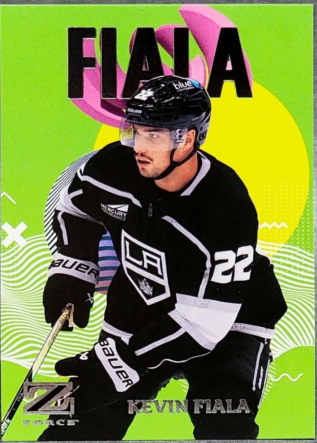 Kevin Fiala #33 2023 Skybox Metal Universe Z Force Hockey
