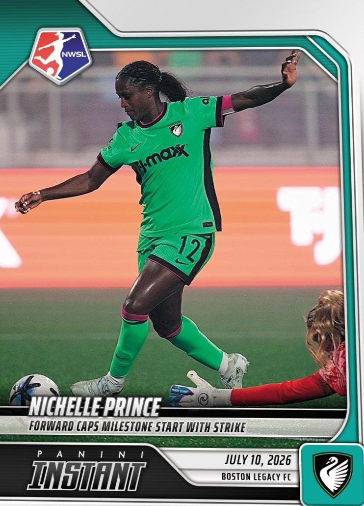 Nichelle Prince #95 2026 Panini Instant Nwsl Soccer