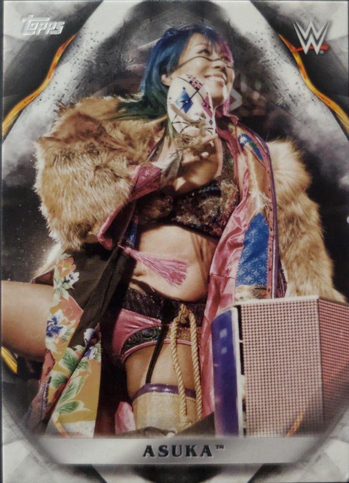 Asuka #6 Wrestling Cards 2019 Topps WWE Undisputed