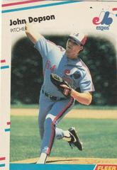 John Dopson #U-99 Baseball Cards 1988 Fleer Update Prices