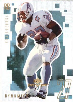 Eddie George #D12 Football Cards 1999 Upper Deck MVP Dynamics