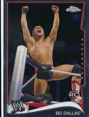 Bo Dallas #4 Wrestling Cards 2014 Topps Chrome WWE
