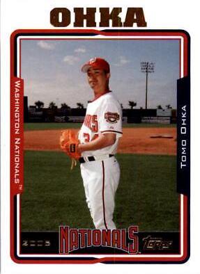 Tomo Ohka #494 Baseball Cards 2005 Topps