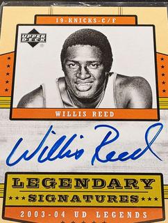 Willis Reed Legendary Signatures