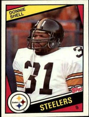 Donnie Shell #170 Football Cards 1984 Topps