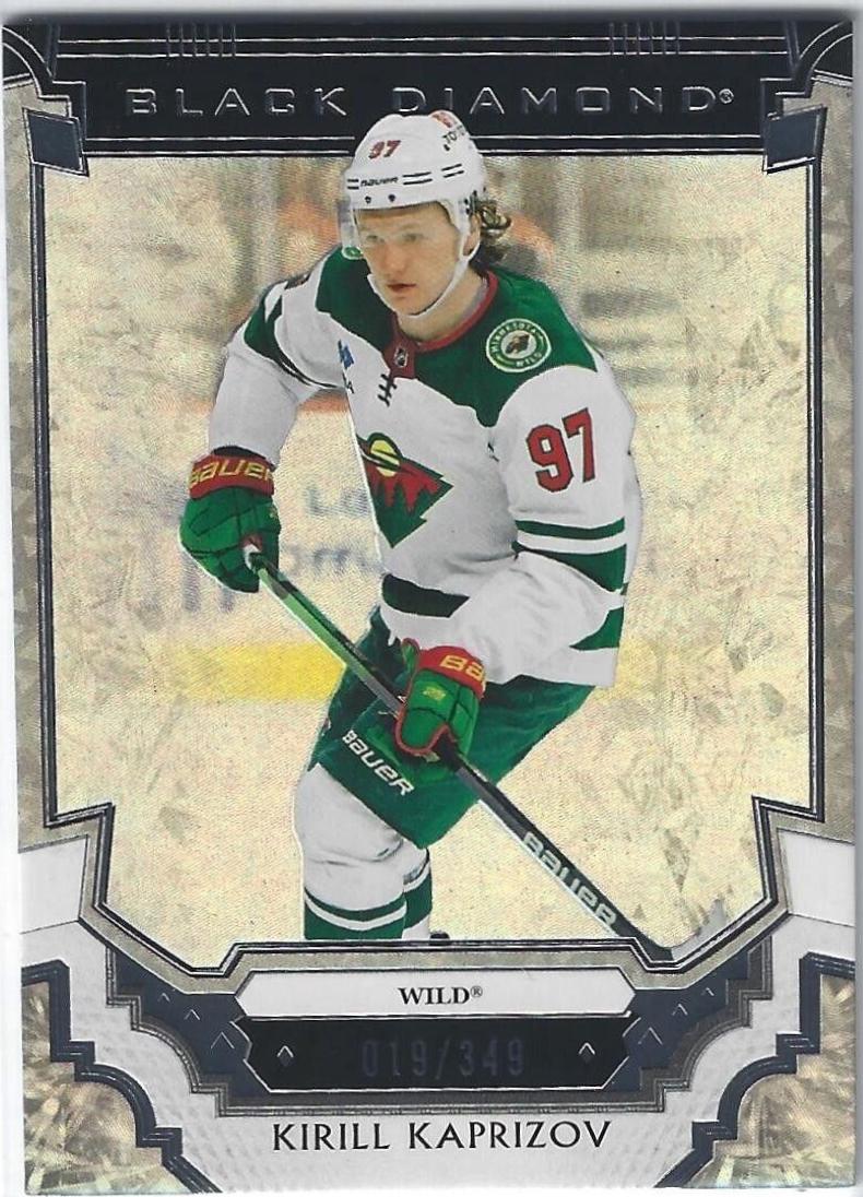 Kirill Kaprizov #BDB-KK 2023 Upper Deck Black Diamond Hockey