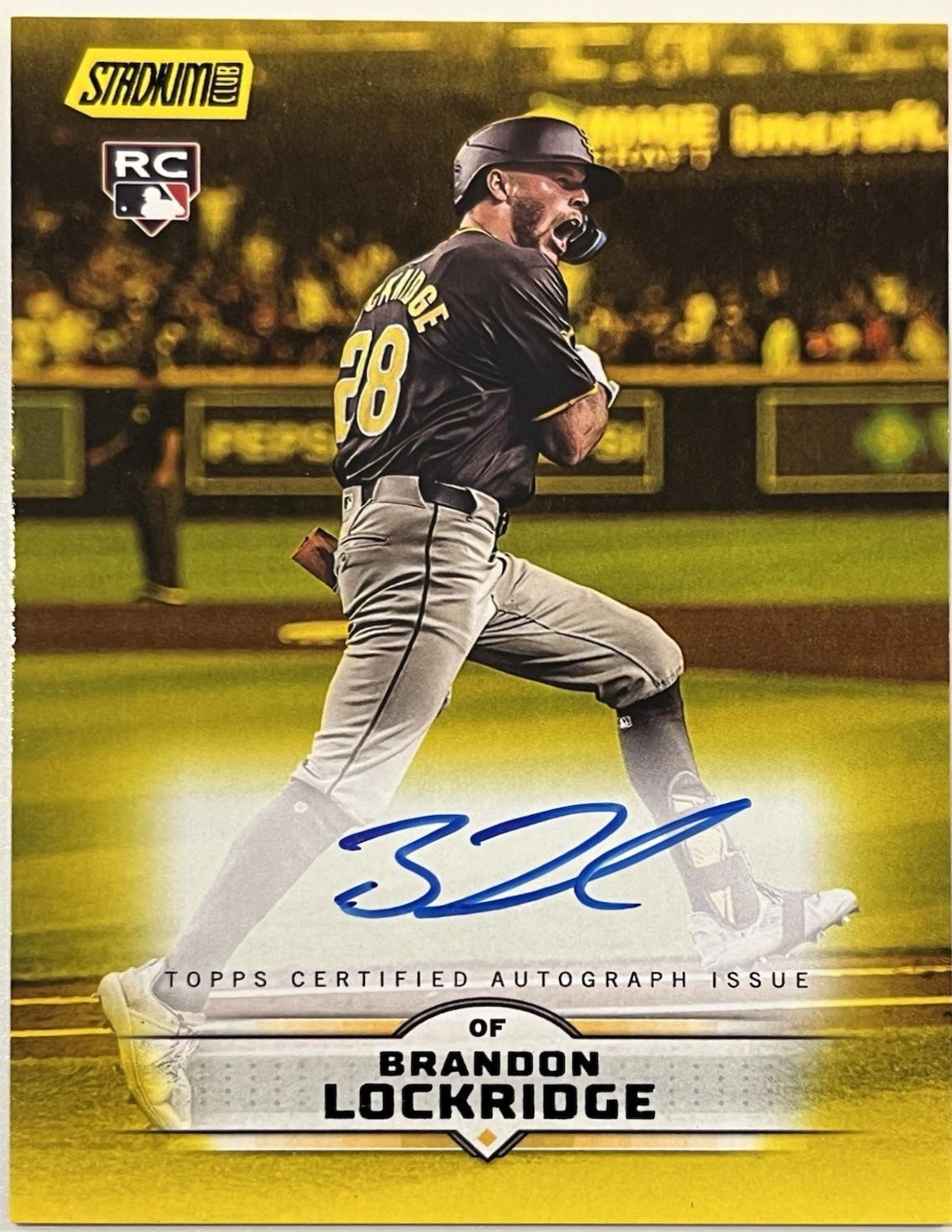 Brandon Lockridge [Yellow] #SCBA-BLO Prices | 2025 Topps Stadium Club ...