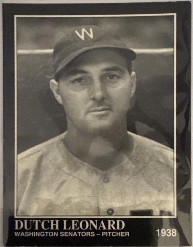 Dutch Leonard #1276 1994 The Sporting News Conlon Collection Baseball