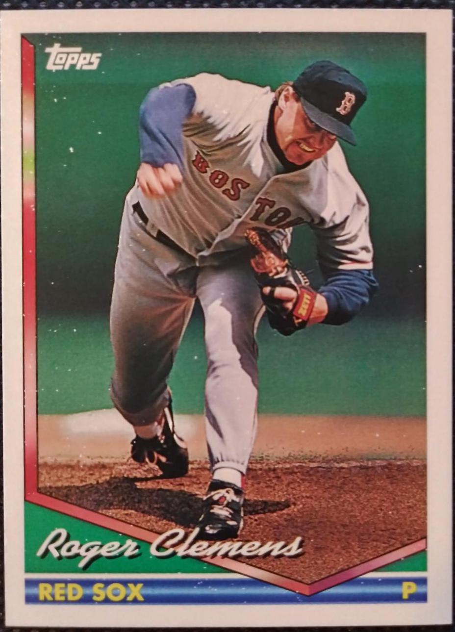 Roger Clemens #720 Baseball Cards 1994 Topps