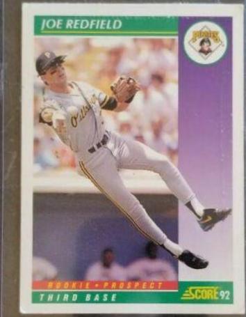 Joe Redfield #412 Baseball Cards 1992 Score