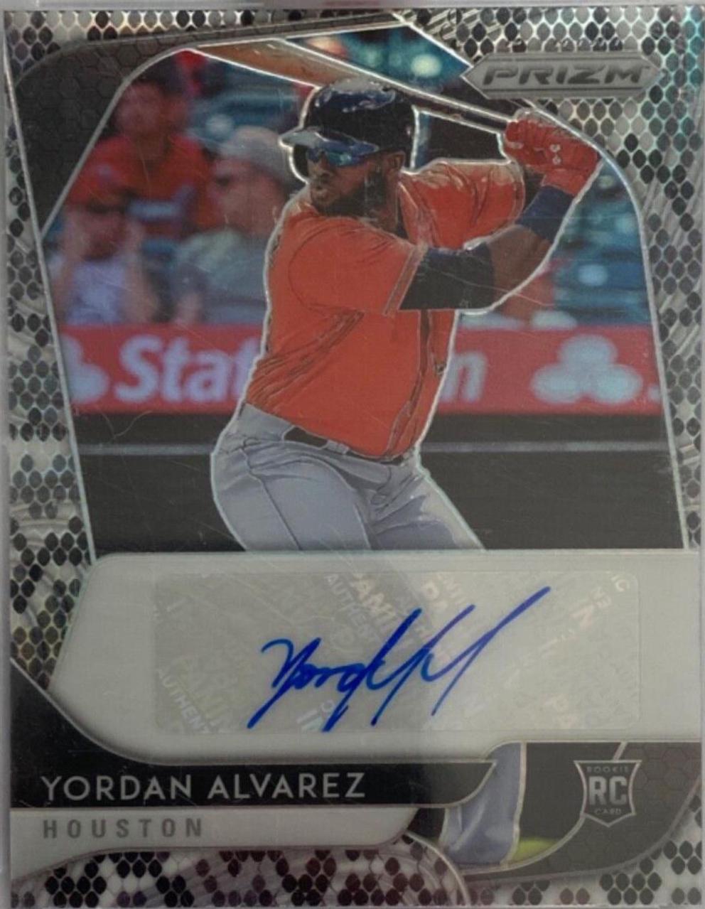 Yordan Alvarez [Snake Skin Prizm] #RA-YA