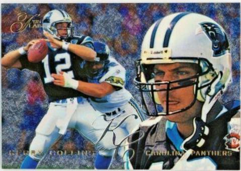 Kerry Collins #24 Football Cards 1995 Flair