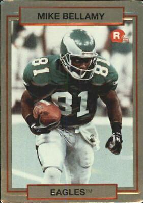 Mike Bellamy #28 Football Cards 1990 Action Packed Rookie Update