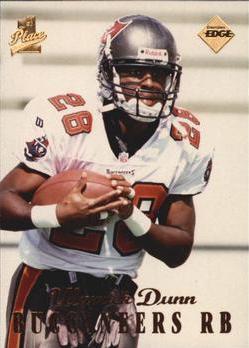 Warrick Dunn #67 Football Cards 1998 Collector's Edge First Place