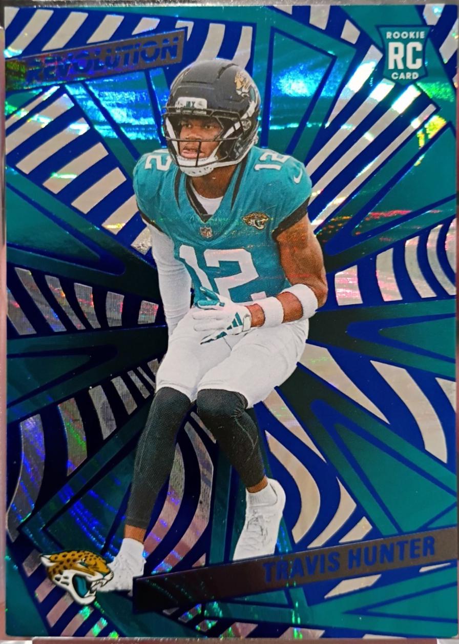 Travis Hunter [Blue Swirl] #242