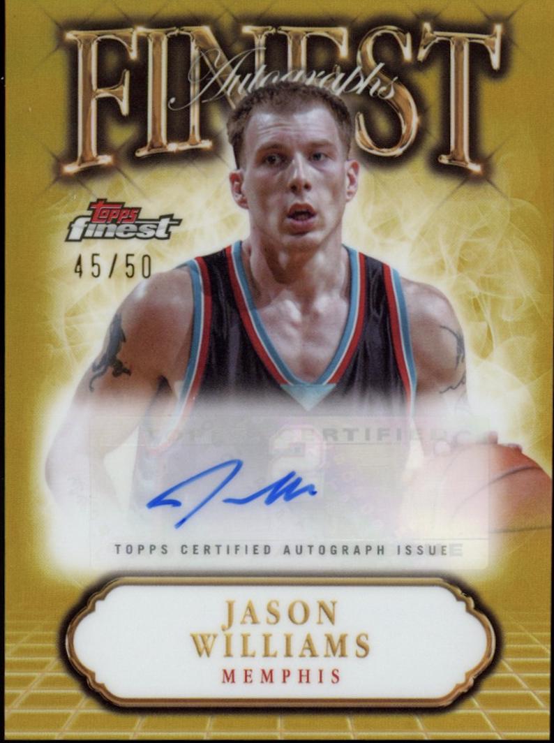 Jason Williams [Gold Refractor] #FA-JW