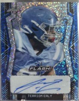 Jerrion Ealy [Metalized Sparkles Blue] #PA-JE1
