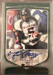 Michael Crabtree [Autograph Silver] #114 Football Cards 2009 Bowman Draft Prices