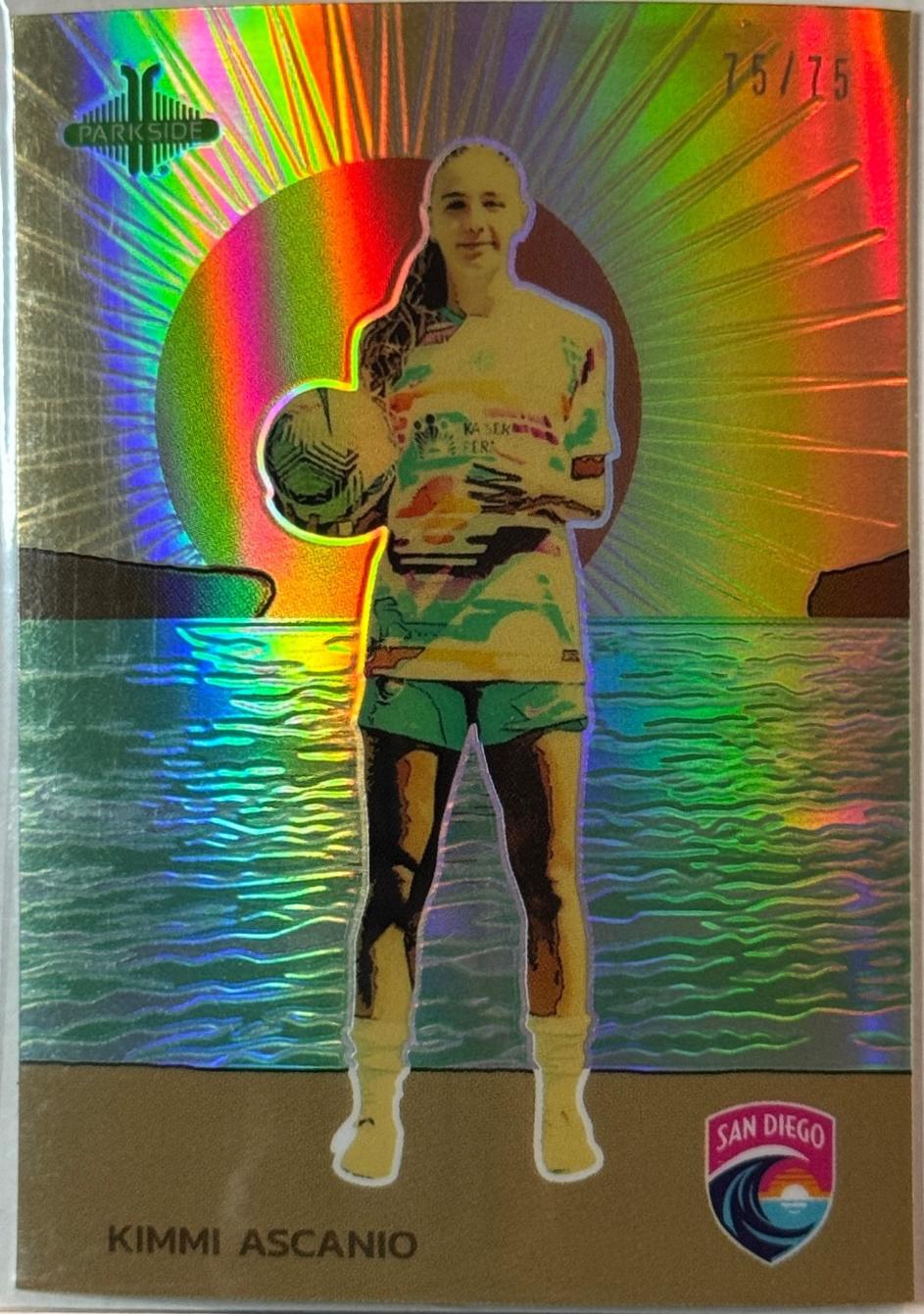 Kimmi Ascanio #8 2024 Parkside Nwsl Pacific Heat Wave Soccer