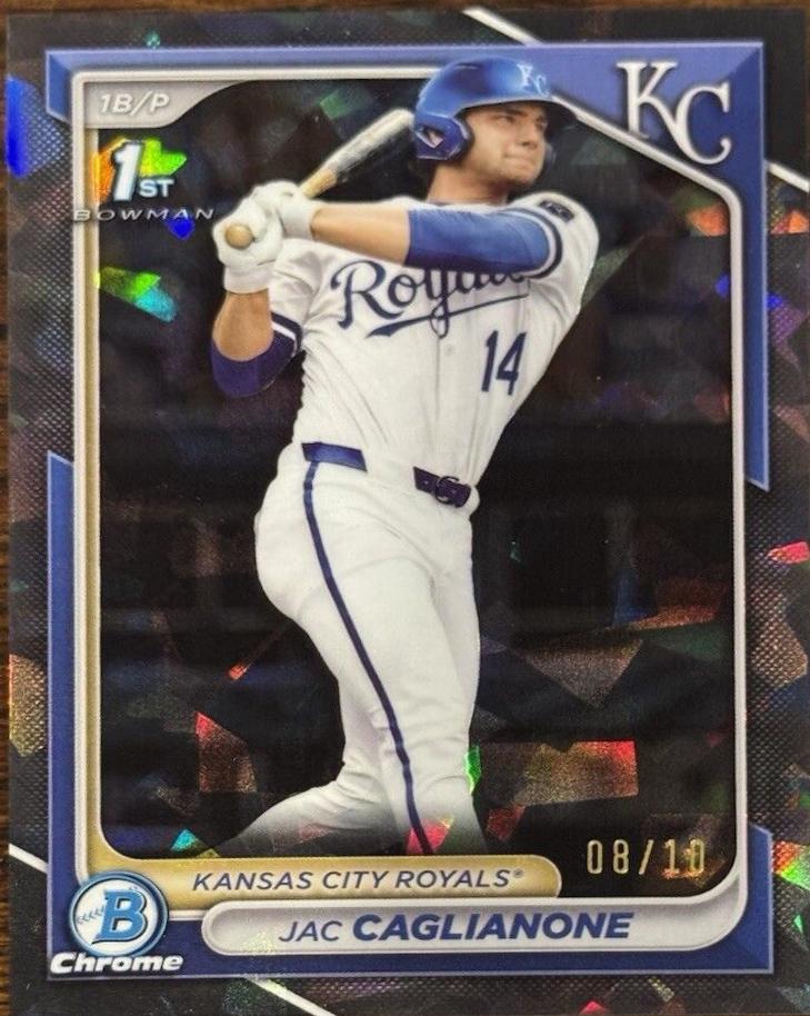 Jac Caglianone [Black Refractor] #BDC-8