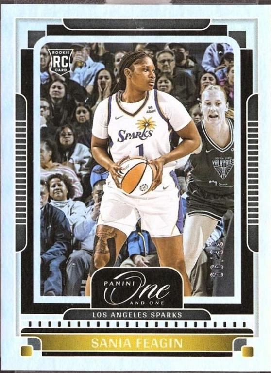 Sania Feagin #40 2025 Panini One And One WNBA