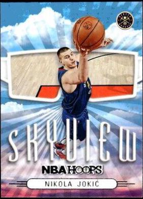 Nikola Jokic #18 Basketball Cards 2022 Panini Hoops Skyview