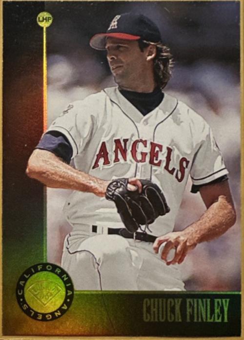 Chuck Finley #5 Baseball Cards 1996 Leaf