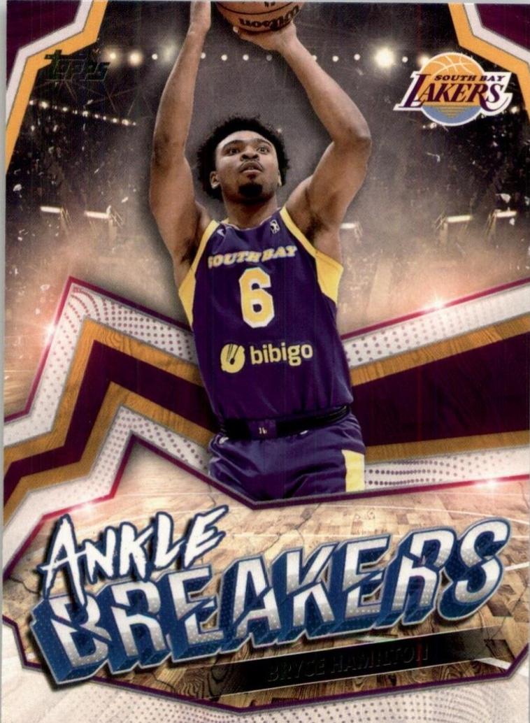 Bryce Hamilton #AB-11 Basketball Cards 2023 Topps G-League Ankle Breaker