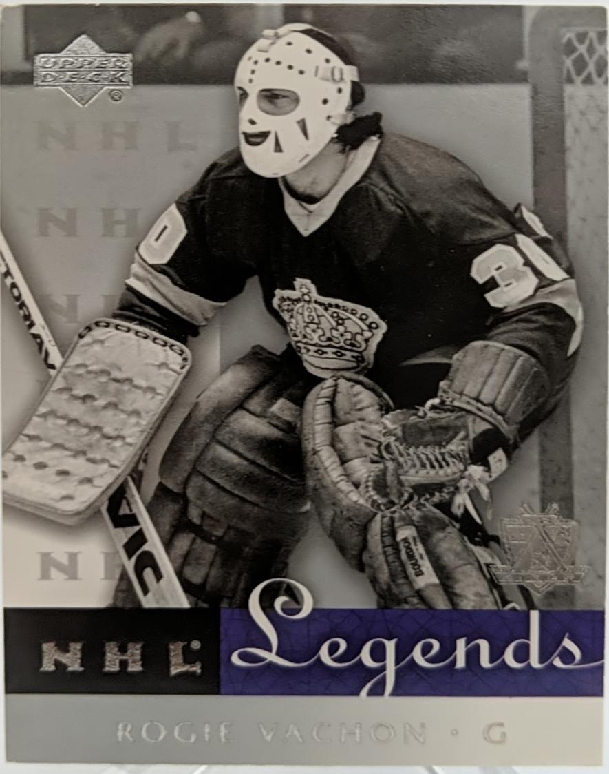 Rogie Vachon #29 2001 Upper Deck Legends Hockey