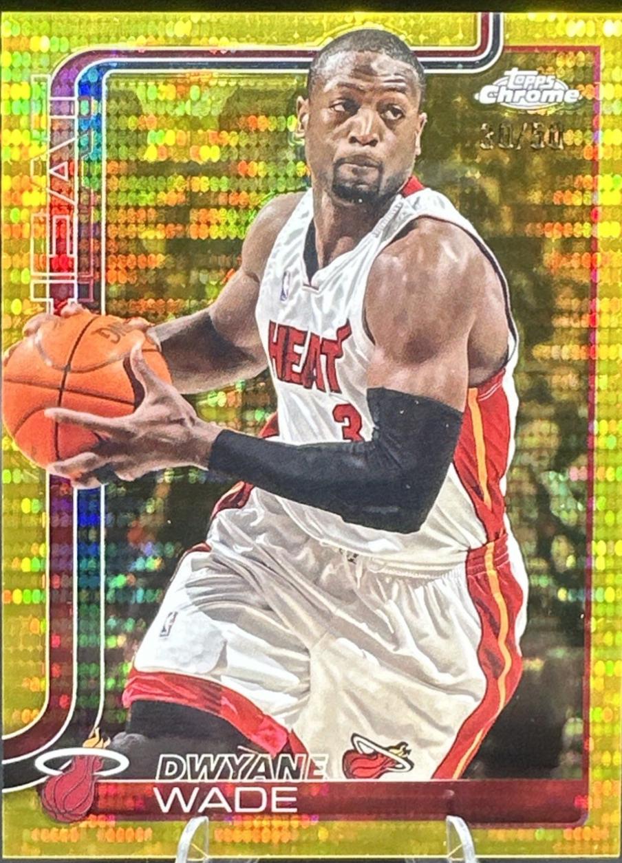 Dwyane Wade [Refractor Pulsar Gold] #241 Prices | 2025 Topps