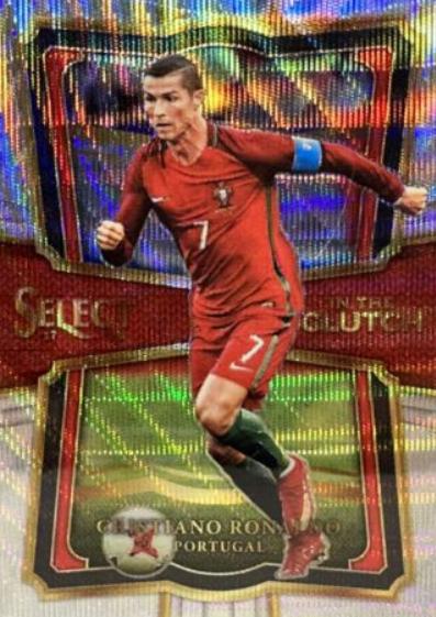 Cristiano Ronaldo #IC-2 Soccer Cards 2017 Panini Select in the Clutch