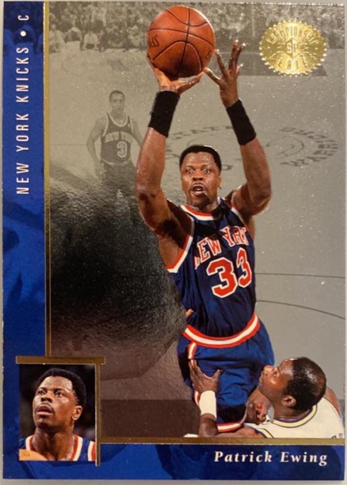 Patrick Ewing #70 Basketball Cards 1995 SP Championship