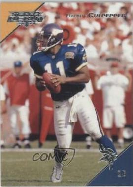 Daunte Culpepper #50 Football Cards 2001 Topps Debut