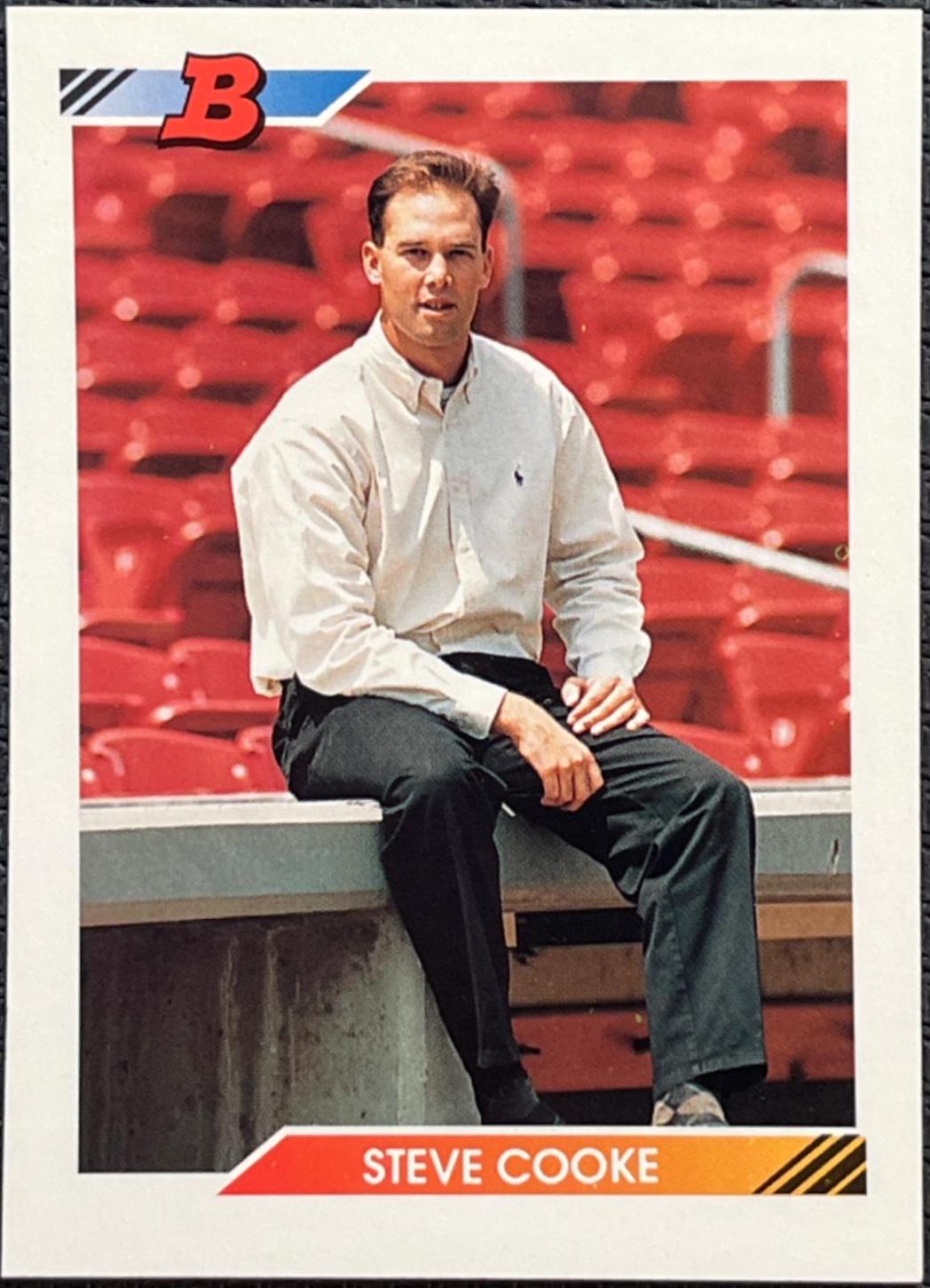 Steve Cooke #274 Baseball Cards 1992 Bowman